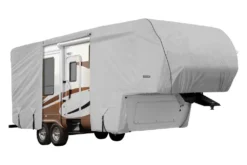 Eevelle® - Goldline™ 5th Wheel Trailer Cover -Magma Store goldline 5th wheel trailer cover gray 2