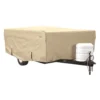 Eevelle® GLRVPU2628T - Goldline™ Pop-Up Trailer Cover (Tan, Up To 28')