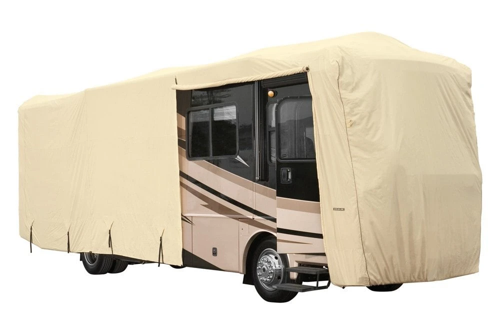 Eevelle® GLRVA1820T - Goldline™ Class A Motorhome Cover (Tan, Up To 20') 2 Eevelle® GLRVA1820T - Goldline™ Class A Motorhome Cover (Tan, Up To 20') - Image 2