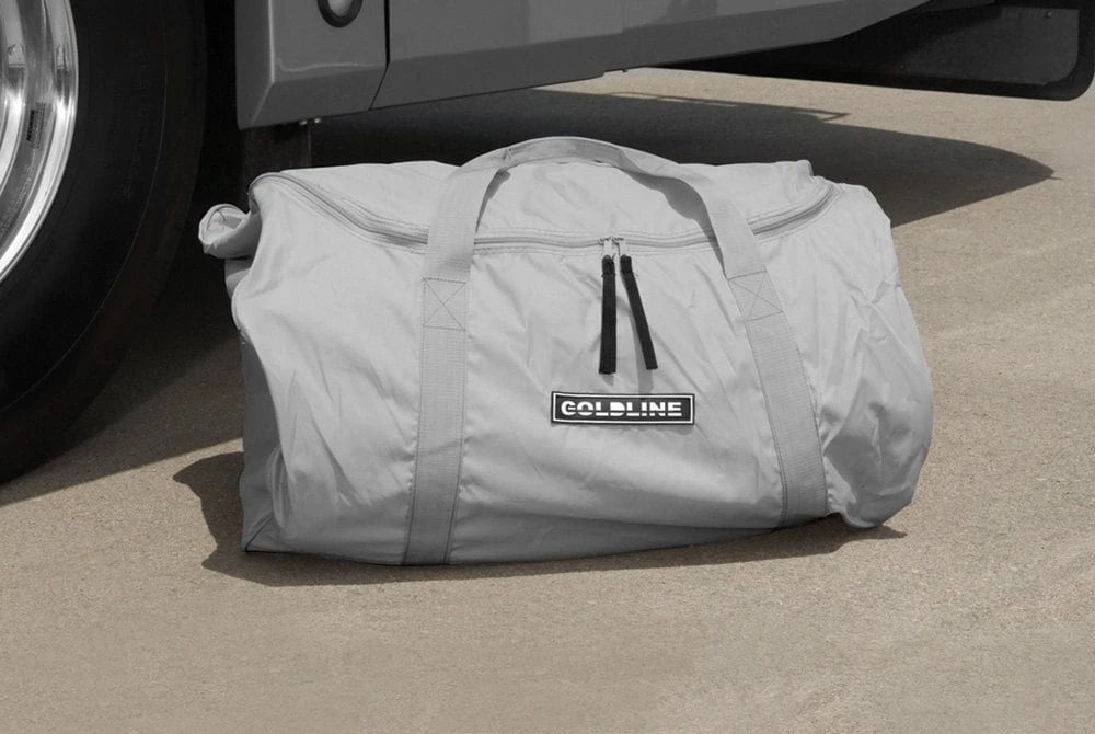 Eevelle® GLRVC2426G - Goldline™ Class C Motorhome Cover (Gray, Up To 26') 6 Eevelle® GLRVC2426G - Goldline™ Class C Motorhome Cover (Gray, Up To 26') - Image 6