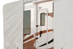 Eevelle® GLRVTT2628G - Goldline™ Travel Trailer Cover (Gray, Up To 28.4') -Magma Store goldline travel trailer cover gray 2 8