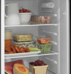 GE Appliances® - 9.8 Cu. Ft. 12 Volt DC Power Top-Freezer Refrigerator -Magma Store gpv10fsnsb 8