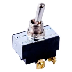 Gardner Bender® GSW-14 - Single SPST On/Off Rectangular Chrome Toggle Switch