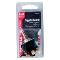 Gardner Bender® - Single DPDT On/Off/On Chrome Toggle Switch -Magma Store gsw 16 3