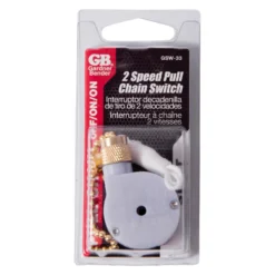 Gardner Bender® - Single SPDT Off/On/On Brass Circuit Pull-Chain Switch -Magma Store gsw 33 2
