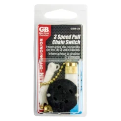 Gardner Bender® - Single SP3T Off/On/On/On Brass Circuit Pull-Chain Switch -Magma Store gsw 34 2