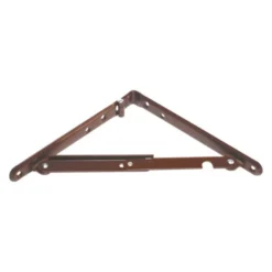 RV Designer® - 8" X 8" Black Folding Shelf Brackets