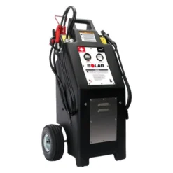 Solar® HT1224 - 12V/24V 1400/800 Cold Cranking Amps Wheeled Heavy Truck Commercial Battery Charger And Engine Starter