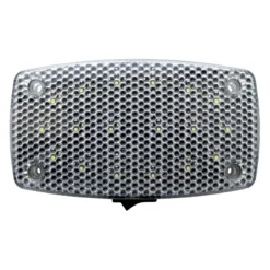 Optronics® - ILL22 Series Oblong 1044 Lm Surface Mount LED Overhead Light With Switch (4.5"L X 2.9"W X 1.0"D)