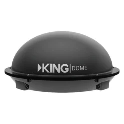 King® - Dome™ Black Roof Mounted 2 Receivers Satellite TV Antenna