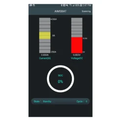 AIMS Power® - 12V 100Ah LiFePO4 Lithium Iron Phosphate Battery With Bluetooth Monitoring -Magma Store lfp12v100b 10