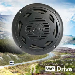 Way Interglobal® - Drive™ 6" Bluetooth RV/Marine Speaker -Magma Store m600bt 5