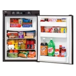 Norcold® - N Series 2.7 Cu Ft AC/DC/LP Gas Built-In Compact Single Door RV Refrigerator & Freezer -Magma Store n305 3l 2 1