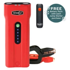 Weego® N70 - 12 V Portable Lithium Jump Starter With Flashlight