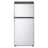 Norcold® N8DCSSR - Polar™ 8 Cu Ft Stainless Steel Right Hand AC/DC Built-In Double Door RV Refrigerator & Freezer