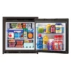 Norcold® NR751BB - NR Series 2.7 Cu Ft Black Right Hand AC/DC/LP Gas Built-In Compact Single Door RV Refrigerator & Freezer