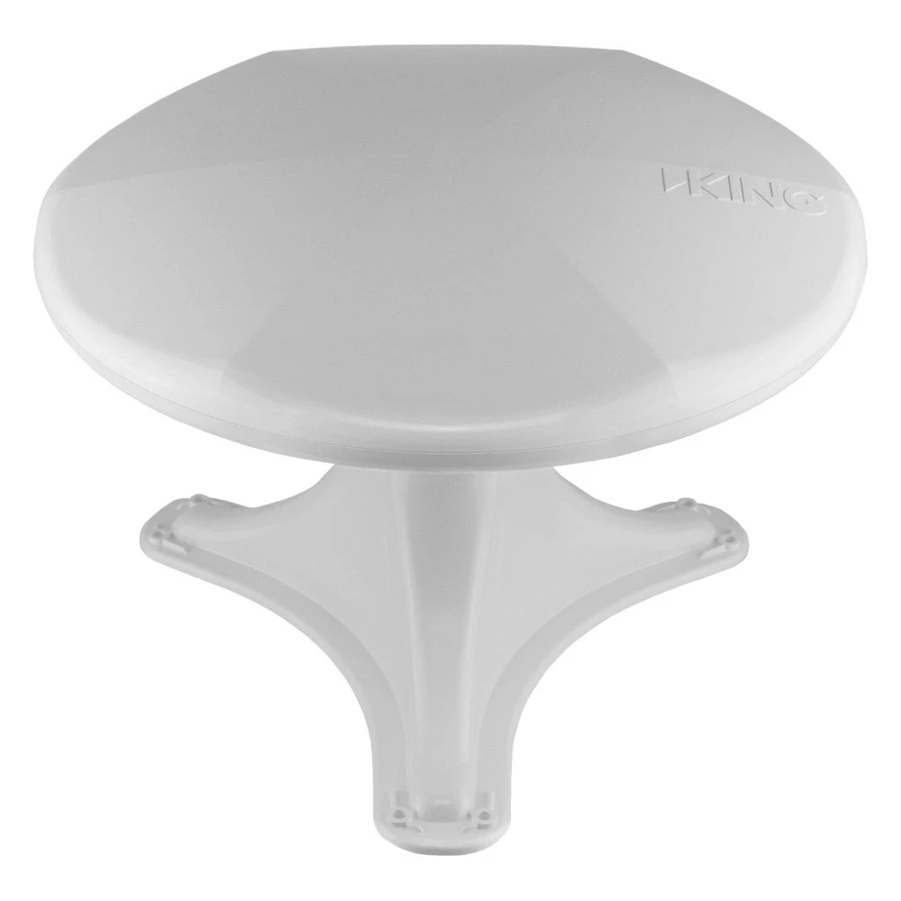 King® OA1000 - OmniPro™ White Multidirectional Amplified VHF/UHF Digital Antenna With Mount 2 King® OA1000 - OmniPro™ White Multidirectional Amplified VHF/UHF Digital Antenna With Mount - Image 2