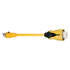 ParkPower® - 10" Dogbone Power Adapter With Standard Grip (15A Straight Male X 50A Locking Female)