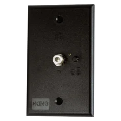 King® - Single TV Wall Plate