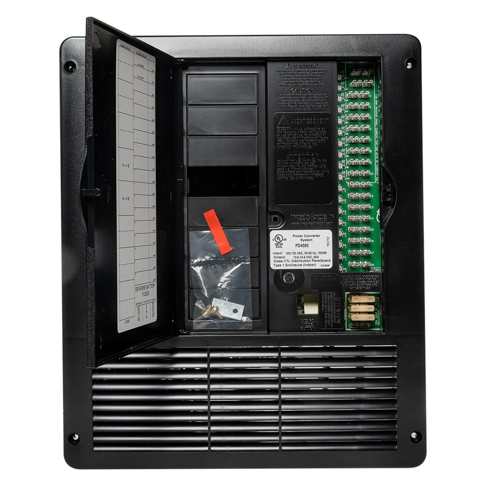 Progressive Dynamics® - 4500 Series Distribution Panel With 12 AC/18 DC Branches 1 Progressive Dynamics® - 4500 Series Distribution Panel With 12 AC/18 DC Branches