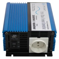AIMS Power® - 300W European 24V DC To 220/230V AC Pure Sine Inverter