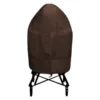 Eevelle® PFBCGXL-BWN - Portofino™ Brown Kamado BBQ Grill Cover (27"Dia X 45"H)