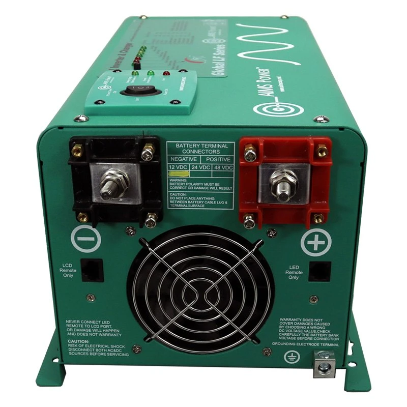 AIMS Power® - 12V DC To 120V AC 1250W Low Frequency Pure Sine Inverter Charger 2 AIMS Power® - 12V DC To 120V AC 1250W Low Frequency Pure Sine Inverter Charger - Image 2