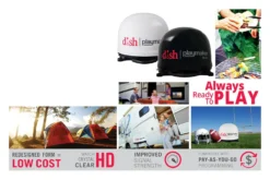 Winegard® PL-7000 - DISH™ 7000 White Portable 1 Receiver Satellite TV Antenna -Magma Store pl 7000 5