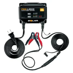 Solar® - 12 V Portable 7-Step Intelligent Automatic Battery Charger And Maintainer
