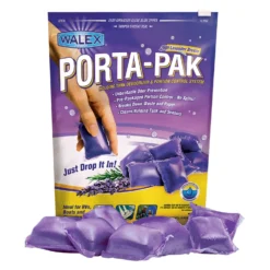 Walex® PPRV10LAV - Porta-Pak™ 1.7 Oz. Lavender Holding Tank Treatment (10 Pieces)