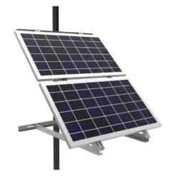 AIMS Power® PV-2X130POLE - 2-Panel Adjustable Solar Side Pole Mount Bracket