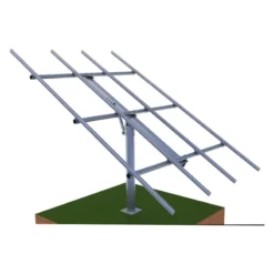 AIMS Power® - 6-Panel Single Pole Mount Rack -Magma Store pv 6x250pole 4