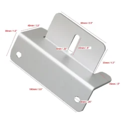 AIMS Power® - 4-Pc Solar Panel Z Bracket Mounting Kit 7 AIMS Power® - 4-Pc Solar Panel Z Bracket Mounting Kit -Magma Store pv albracket 4