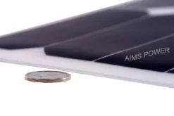 AIMS Power® - 130W Flexible Bendable Slim Monocrystalline Solar Panel -Magma Store pv130slim 3