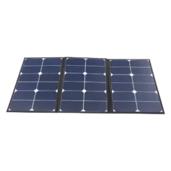AIMS Power® - 60W Portable Foldable Pre-wired Monocrystalline Solar Panel With Built-in Carrying Case