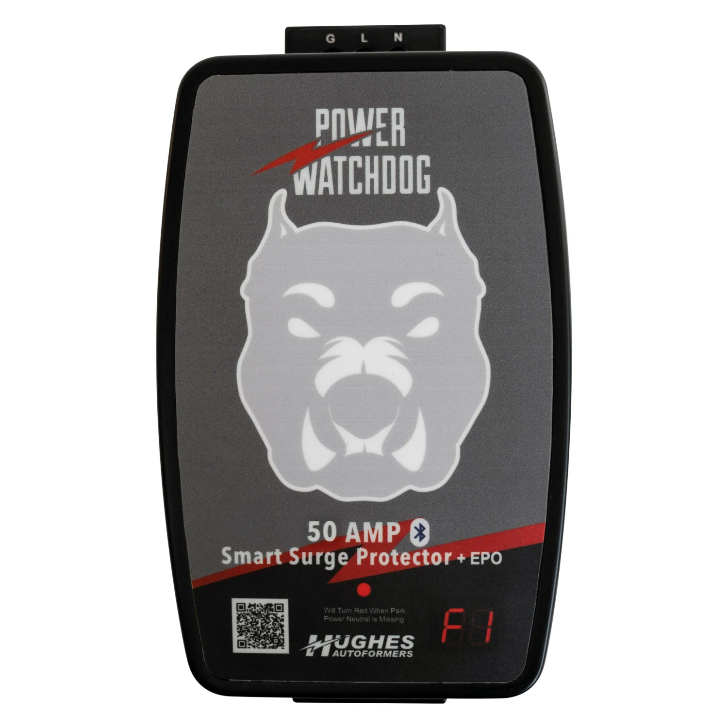 Hughes Autoformers® - Power Watchdog™ 50A Straight Male X 50A Straight Female Bluetooth Hardwire Surge Protector With Auto Shutoff 1 Hughes Autoformers® - Power Watchdog™ 50A Straight Male X 50A Straight Female Bluetooth Hardwire Surge Protector With Auto Shutoff