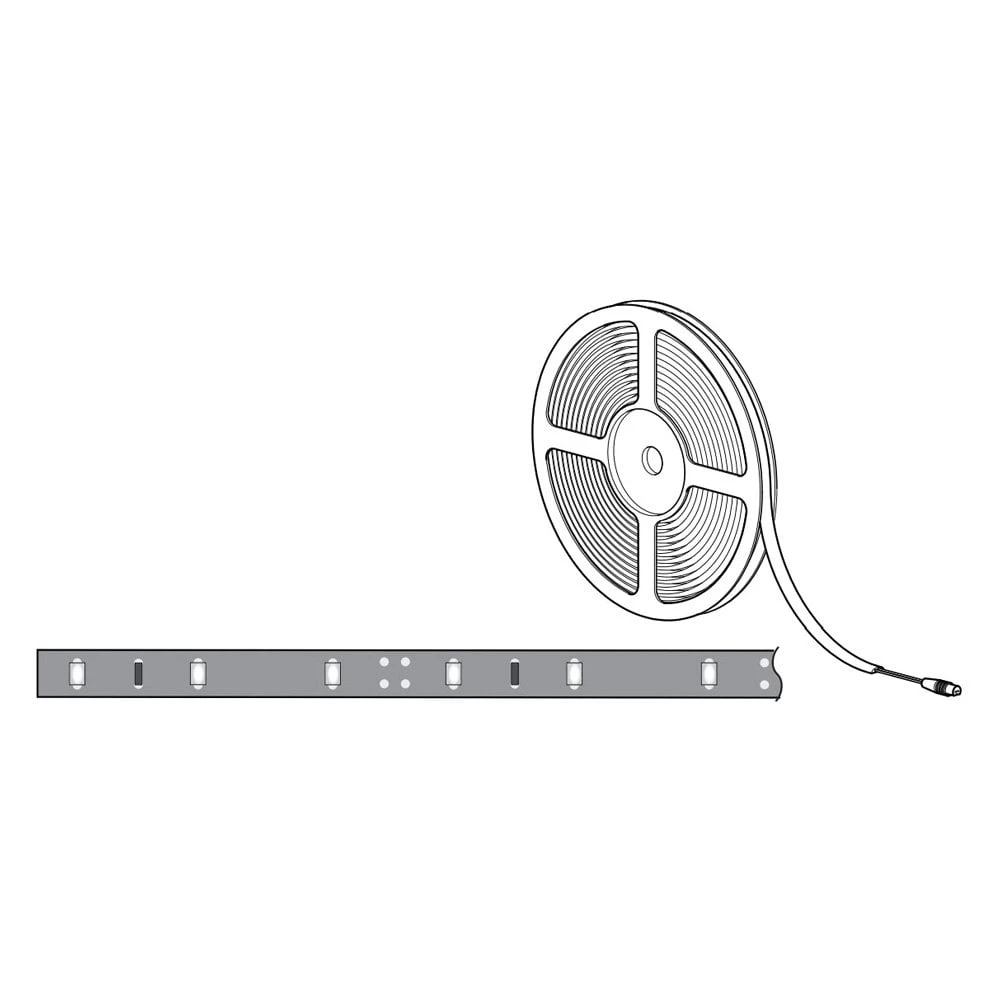 Carefree® R001943 - White 18 LPM 16.4' Awning LED Light Strip With 8" Wire Lead And Power Adapter 1 Carefree® R001943 - White 18 LPM 16.4' Awning LED Light Strip With 8" Wire Lead And Power Adapter