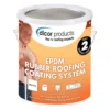 Dicor® RPSELRC1 - Signature Extended Life™ 128 Oz. Silicone EPDM Rubber/TPO White Roof Coating