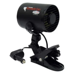 RoadPro® - Tornado™ 12V DC Adjustable Speed Fan With Removable Mounting Clip