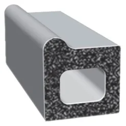 Fairchild® - 50' Black EPDM Sponge Rubber D-Seal With PSA Tape 11 Fairchild® - 50' Black EPDM Sponge Rubber D-Seal With PSA Tape -Magma Store rs1032 50