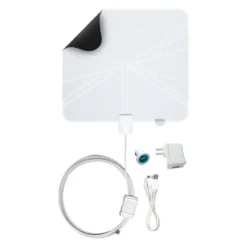 Winegard® - Rayzar™ Black/White Multidirectional Amplified VHF/UHF Digital Antenna -Magma Store rv rz85 2