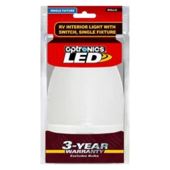 Optronics® - Oblong Surface Mount LED Overhead Light With On/Off Switch