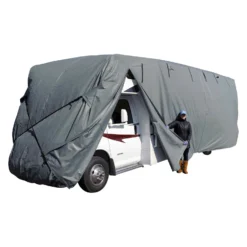 Budge® RVRB-36 - ProTECHtor™ Class C Motorhome Cover (Gray, Up To 40')