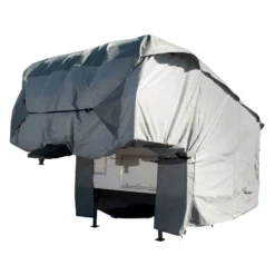 Budge® RVRB-44 - ProTECHtor 5th Wheel Trailer Cover (Gray, Up To 37')
