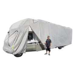 Budge® RVRP-33 - Premier™ Class C Motorhome Cover (Gray, Up To 30')