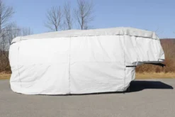 Budge® RVRP-43 - Premier™ 5th Wheel Trailer Cover (Gray, Up To 33') -Magma Store rvrp 43 3