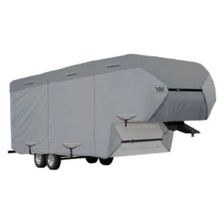 Eevelle® EX2FW3940G - Expedition™ S2 5th Wheel Trailer Cover (Gray, Up To 40')