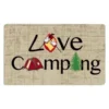Kittrich® - "Love Camping" 18" X 30" Rubber Door Mat
