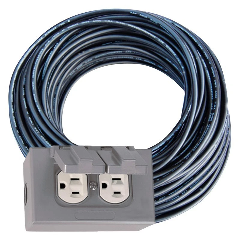 THOR® - 15' Extension Power Cord With Duplex Receptacle (15A) 1 THOR® - 15' Extension Power Cord With Duplex Receptacle (15A)