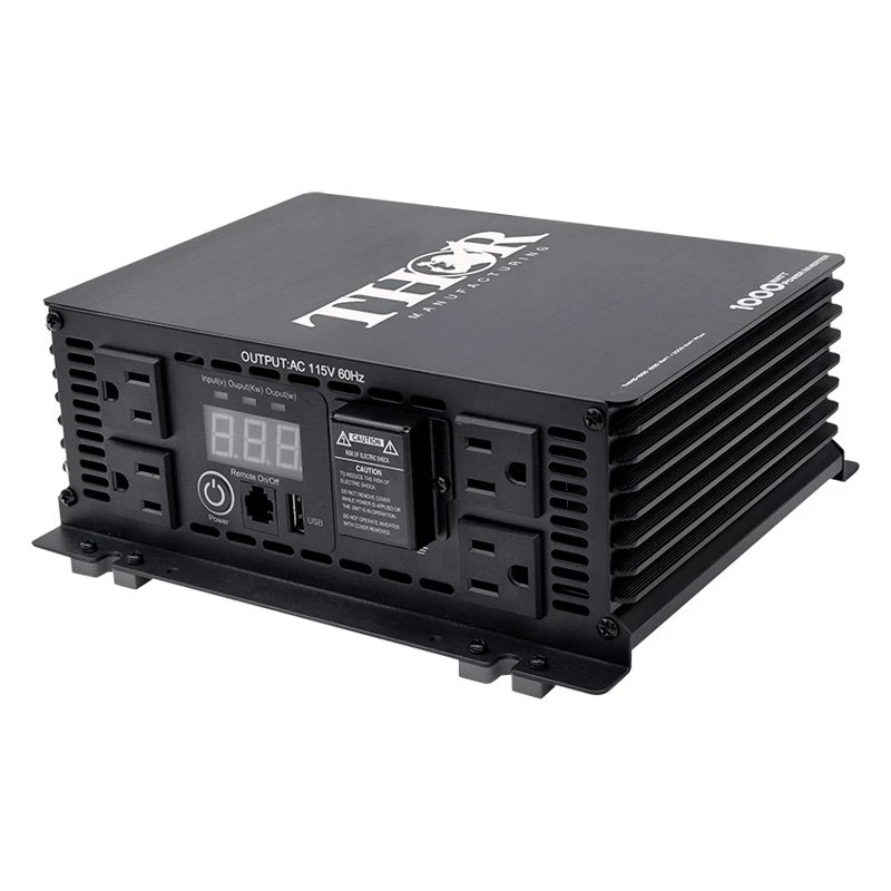 Thor® - 1000W 12 DC 120 AC Modified Sine Wave Power Inverter 1 Thor® - 1000W 12 DC 120 AC Modified Sine Wave Power Inverter